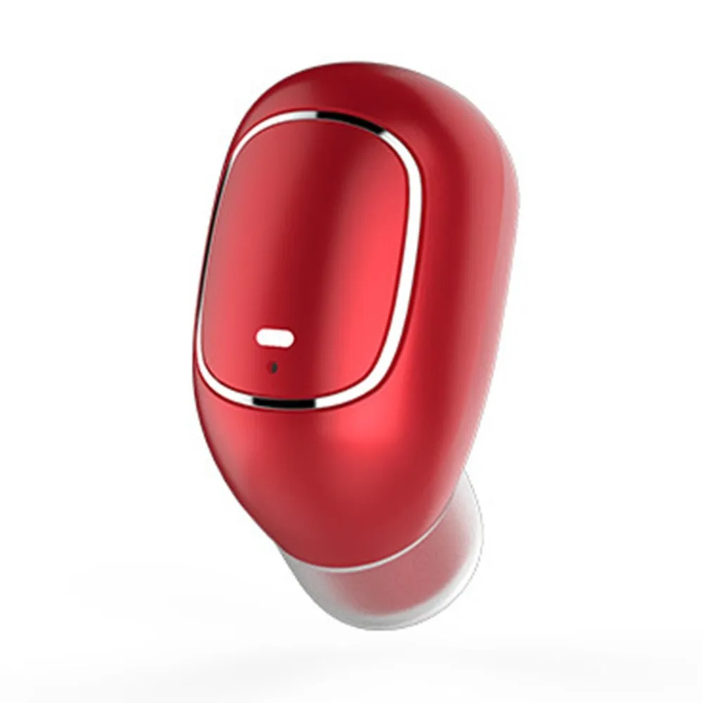 Беспроводная мини-гарнитура Bluetooth в уши, мини-гарнитура Bluetooth из силикона и удобные затычки для ушей, длительный срок службы батареи