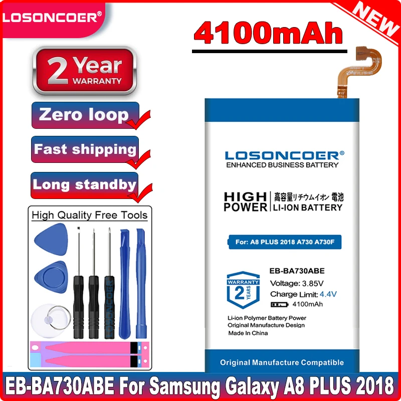 Фотоаккумулятор для Samsung Galaxy A8 PLUS 2018 + A730 A730F A7 A730X | Мобильные телефоны и аксессуары