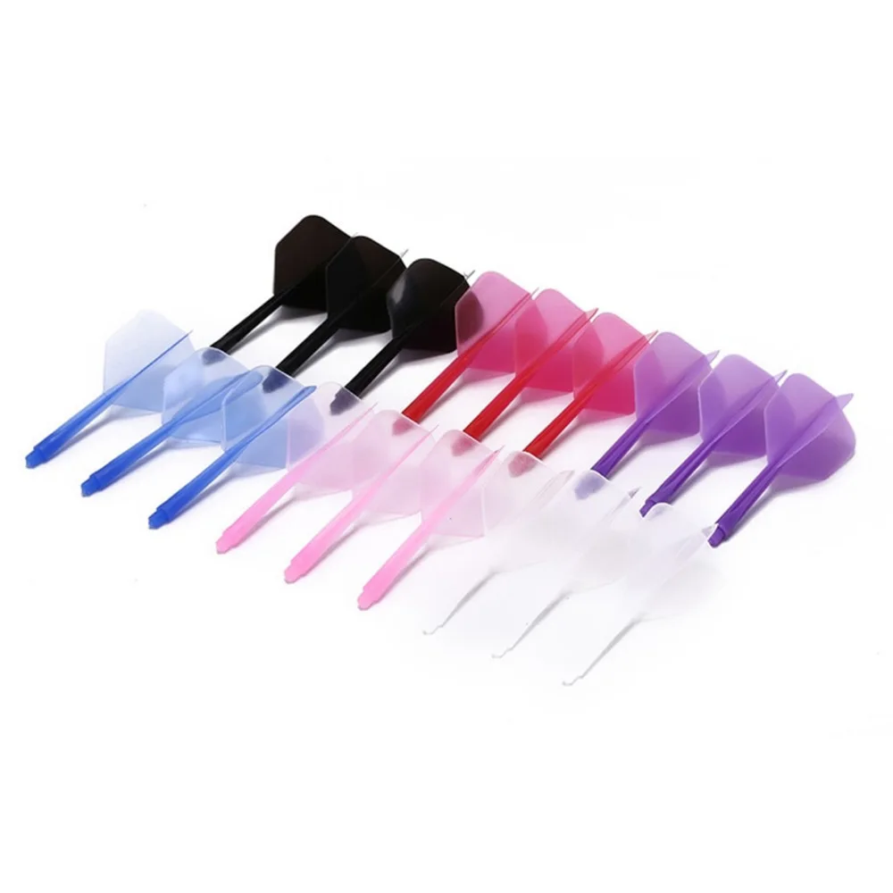 

3-Pack Darts Flight 2BA One-piece Darts Wing Stereotypes Transparent Darts Tail Drop Durable Dart Blade Darts Accessories