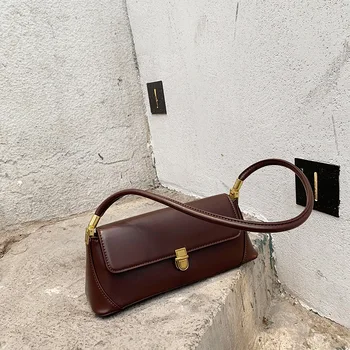 

bags for Women 2020 Large Capacity Retro Shoulder Bag Underarm Leather handbags Luxury Brand Designer lady crossbody bag louis