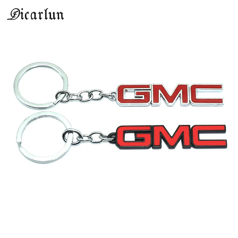 DICARLUN GMC металический брелок для ключей брелок для автомобильных ключей Подвески Брелок для ключей кулон ювелирные изделия Тревел подарки для Для мужчин брелок для ключей Для мужчин