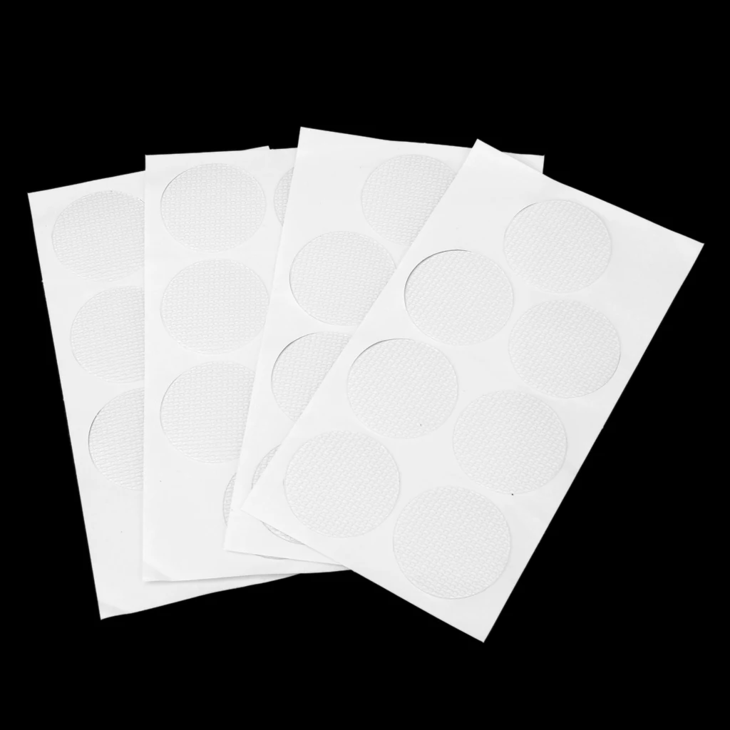 28pcs Round Safety Treads Non-Slip Applique Stickers Mat BathTub & Shower
