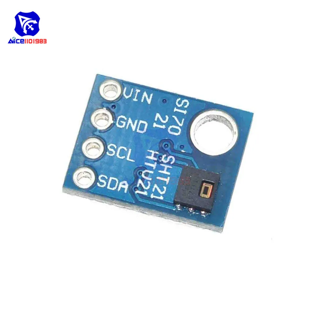 Diymore GY21-HTU21D IIC I2C цифровой датчик температуры и влажности модуль для Arduino 3,3 V