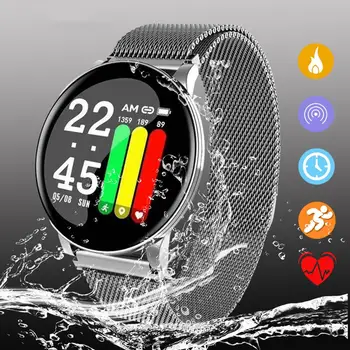 

W8 Waterproof Smart Watch Men Heart Rate Sleep Monitoring Fitness Watch Men Sport Watch Women Bracelet Fashion фитнес браслет