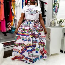 VAZN летние новые элегантные модные сексуальные женские шифоновые длинные юбки с эффектом ампир, женские плиссированные юбки ASL6167