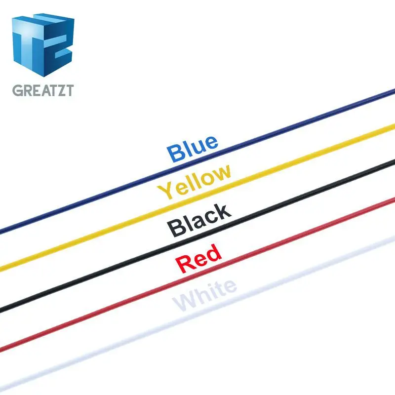 GREATZT 100/300 Stück 20 cm farbige, flexible, zinnbeschichtete Steckbrett-Überbrückungskabel mit zwei Enden – Detail 4