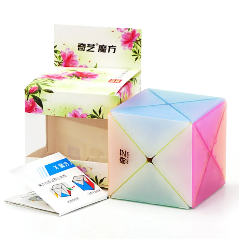 Qiyi X 2x2 магический куб X форма кубик mofangge головоломка обучения Skew Cubo Magico игрушки для детей