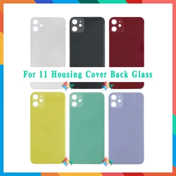 

AAA Big Hole Back Glass For iPhone 11 / 11 Pro Max / 11Pro Battery Cover Rear Door Chassis Frame Back Housing cover Glass