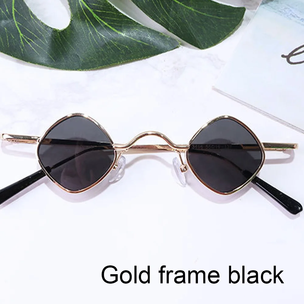 Gold black YEABIU, новые детские солнцезащитные очки, персональная коробка для мальчиков и девочек, защита от УФ-лучей, детские солнцезащитные очки для шоу, уличные очки - Цвет линз: Gold black