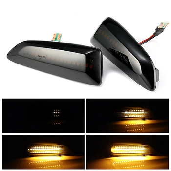 

2Pcs Car Led Dynamic Side Marker Turn Signal Light For Opel Astra J K Crossland X Insignia B Zafira C Buick Regal