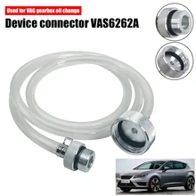 

Aluminum Oil Change Adapter 1500mm Oil Filling Hose Fuel Transmission Device Tool for DSG Gearbox VAS6262A Car Accessories