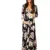 @ Woman Print Wrap Maternity Dress Регулируемый Пояс Многофункциональное Платье для кормления Print Юбка Одежда для Беременных Длинное платье