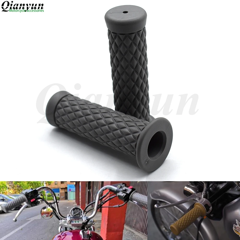 Универсальный 7/" 22 мм мотоциклетный винтажный резиновый руль для мотоцикла для KTM RC8/R 1290 Super Duke R 990 SuperDuke 690 Duke
