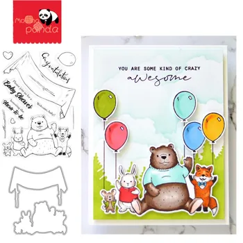 

Baby Shower Metal Cutting Dies and Stamps Die Cut Scrapbooking Paper Craft Handmade Card Punch Art Cutter Decorative Stencil