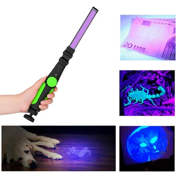 

USB Portable UV Disinfection Light Wand Ultraviolet Sterilizer Stick 40LED UVC Germicidal Lamp Handheld Sterilizer Light