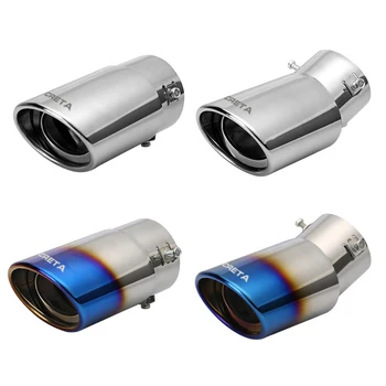

Car Styling for hyundai Creta Solaris Veloster Exhaust Muffler Tip Stainless Steel Pipe Chrome Trim Modified Auto accessories