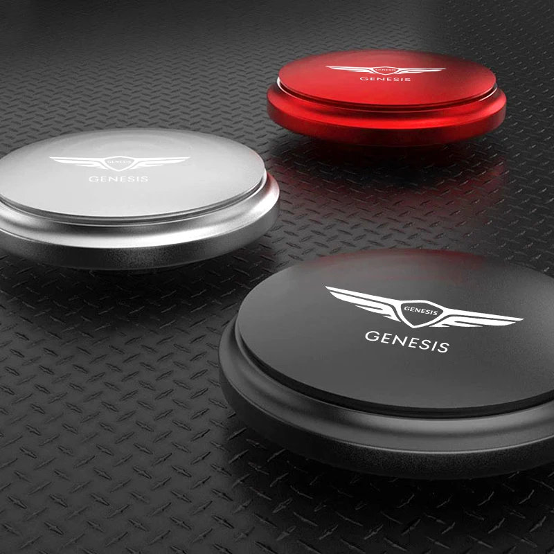For GENESIS GV80 G80 G70 G90 Car Air Freshener Auto Logo Car Diffuser Solid  Aromatherapy Auto Interior Decor Accessories