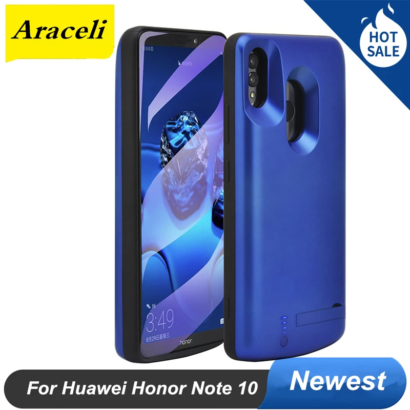 Чехол подставка для смартфона Huawei Honor Note 10 6000 мАч|Чехлы с аккумулятором| |