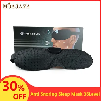 

Smart Snore Stopper Sleep Mask 36 Level Vibration Anti Snoring Eye Mask Comfortable Blindfold For Sleeping Travel Office Home