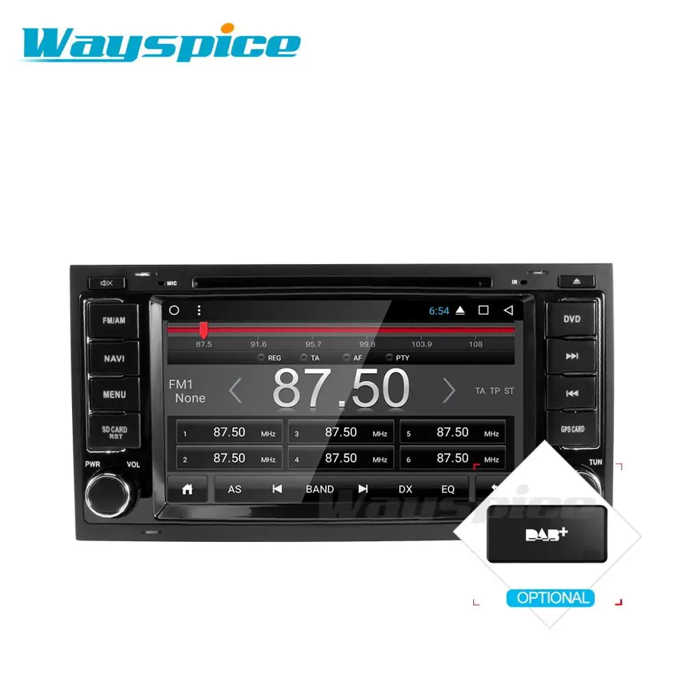 Wayspice android 9,0 Автомобильная dvd-навигационная система Радио для vw Touareg 2002-2007 gps навигация