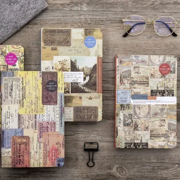 

Diary Notebook Linead Papers Stationery Vintage Journal Diary Travel Journal Planner School Office Gift