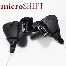 MicroSHIFT TS38-7 Thumb-tap shifter 3x7 скорость велосипед MTB переключатель для shimano sram 7 скоростей