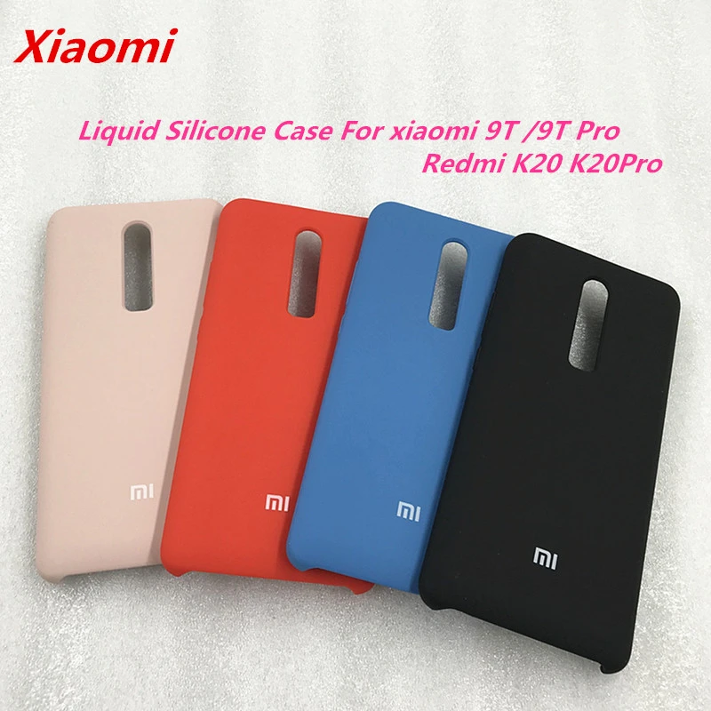Original Xiaomi Mi 9t Pro Redmi K20 Pro Silkly Soft Touch Liquid Silicone Phone Protective Cover Case For Redmi K20 Mi 9t Case Phone Case Covers Aliexpress