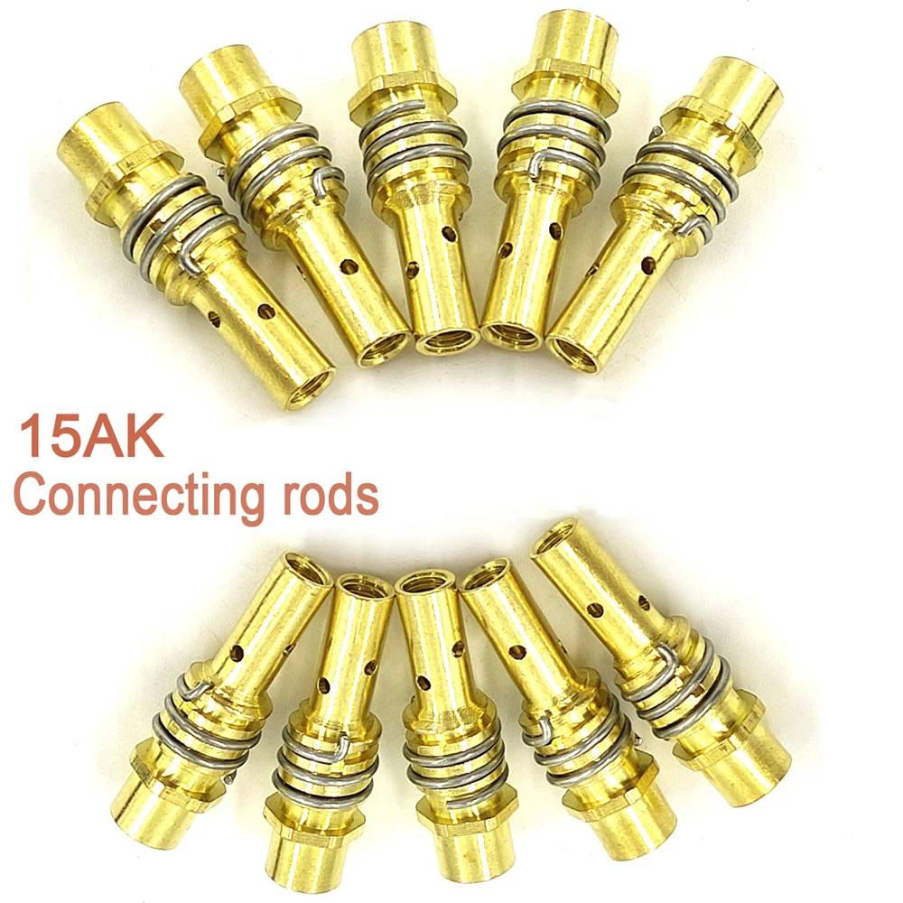 15AK Gas Nozzle Holder with Spring For MIG/MAG Welding Torch Contact Tip Connecting Rods of MB Gun | Инструменты