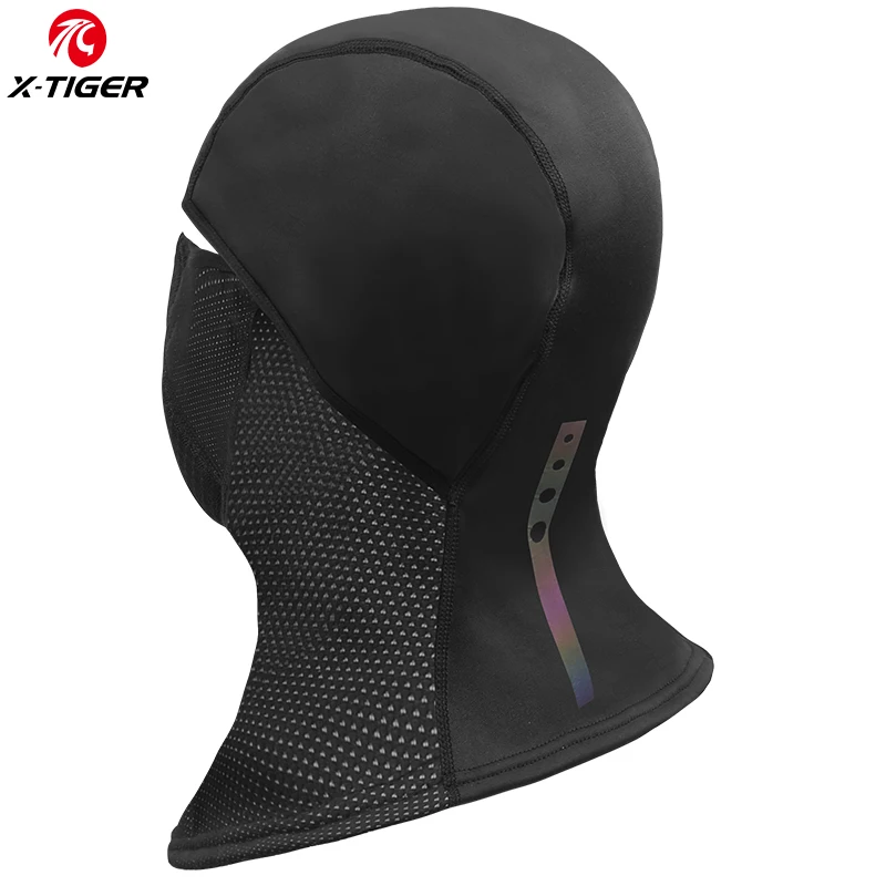 X-TIGER, зимняя Лыжная маска, флисовая термальная маска для велоспорта, защита от пыли, велосипедная Кепка, ветрозащитная, полное покрытие для лица, Балаклава, лыжная шапка для катания на коньках