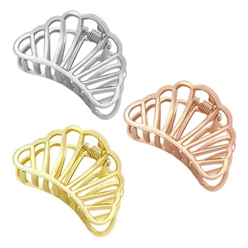 

3 Pcs Metal Hair Clips Strong Non-Slip Hair Barrette for Women Thick Hair
