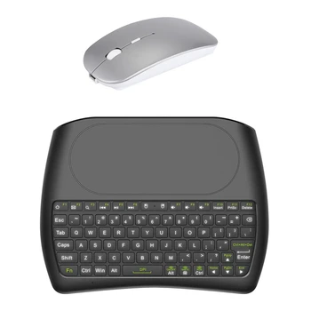 

2 Pcs Accessories: 1 Pcs Bluetooth 4.0 + 2.4G Dual Mode 2 in 1 Charging Mouse & 1 Pcs 2.4Ghz Mini Wireless Keyboard