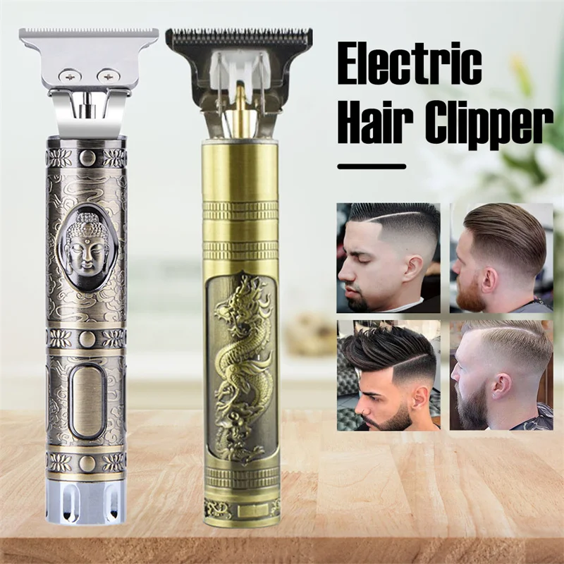 Tanie Clipper Barber Professional trymer dla mężczyzn maszynka do włosów broda