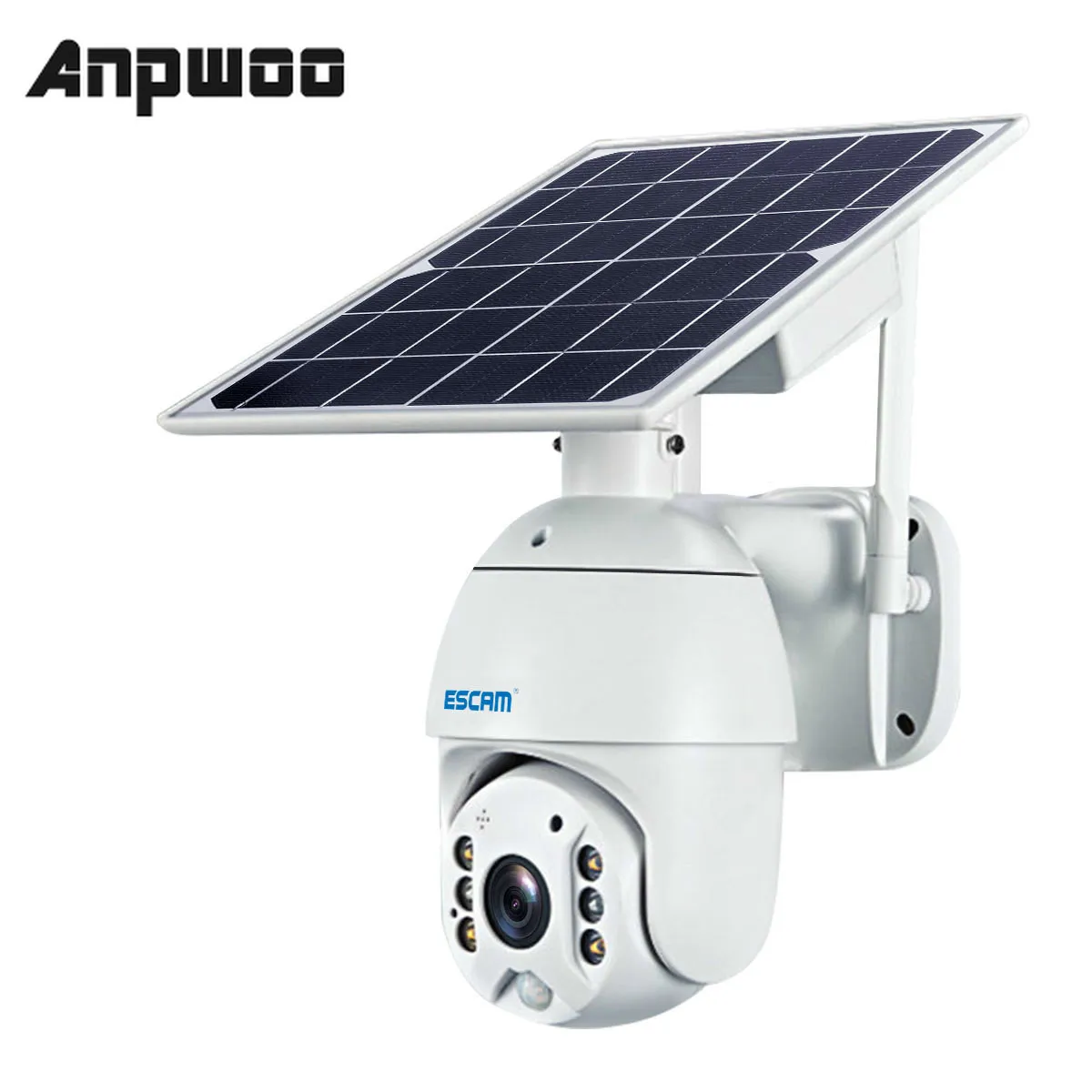 ESCAM QF280 1080p Wifi версия оболочка Солнечная камера безопасности наружное наблюдение