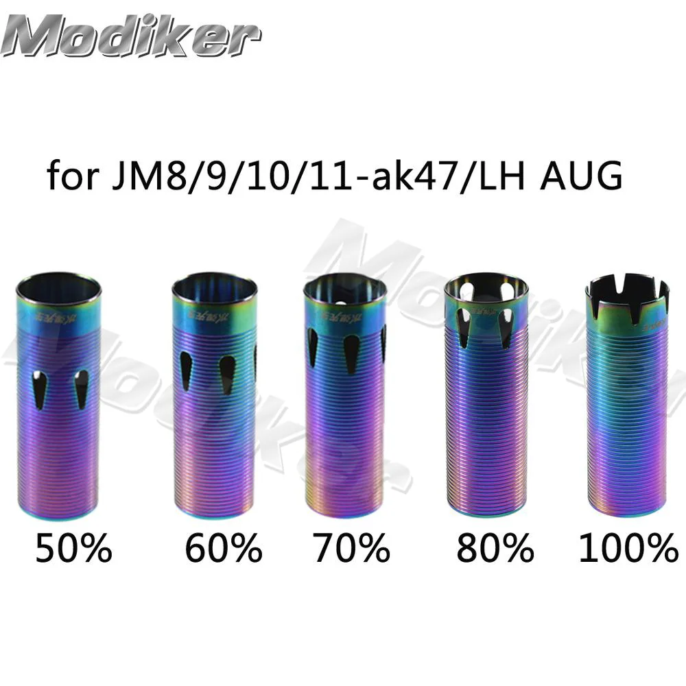 

50-100% Swallow Tail Multihole Air Cylinder for JM Gen.8 M4A1/9 /10/LH AUG/JM-J11-ak47 Water Gel Beads Blaster Bluing Dazzle