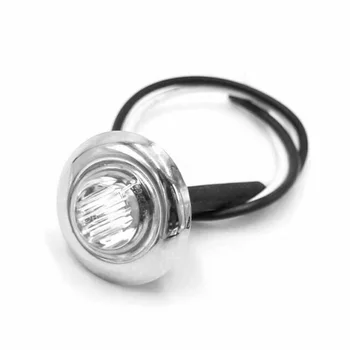 

Car LED Side Marker Light Bullet Button Truck Trailer 12V Waterproof Lamps Bulbs