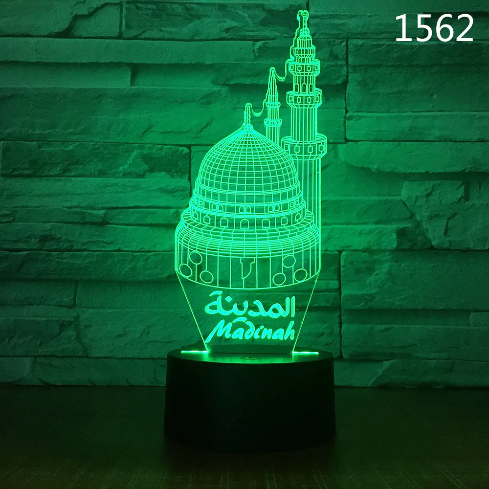 Известный строительный архитектурный замок мост Маяк 3D Ночная лампа акриловая