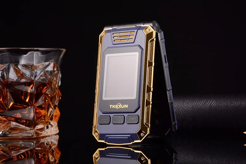 TKEXUN G5 женский флип телефон с двойным экраном камера Bluetooth Две sim карты 2 4 дюймов