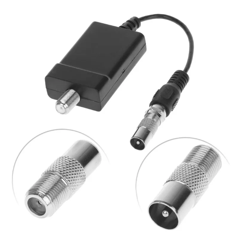 High quality Indoor Digital TV Antenna Signal Amplifier Booster HDTV ATSC PAL TV Fox Aerial qiang