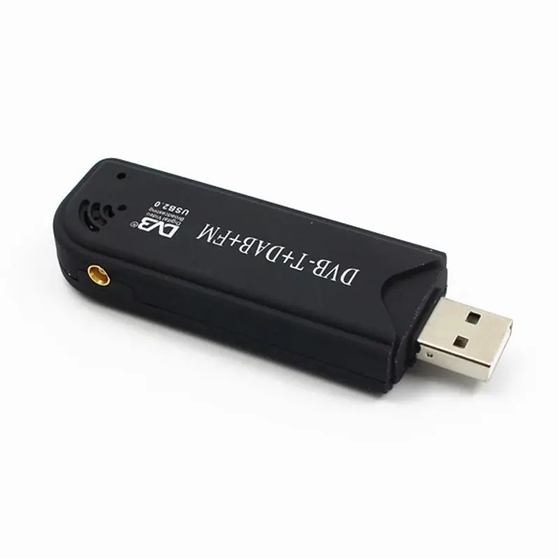 USB2.0 DAB FM DVB-T RTL2832U R820T2 SDR RTL-SDR Dongle Stick Digital TV Tuner Receiver IR Remote with Antenna