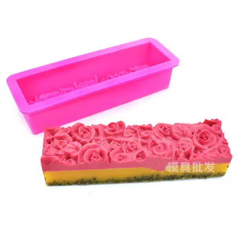 

Reusable Stylized 3d Flower Soap Cake Baking Silicone Mold Handmade Chocolate Sugar Molds Big Size