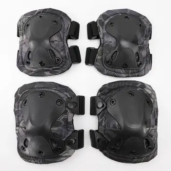 

Airsoft Hunting Sports 2020 New Army Tactical Paintball Military Protection knee pads & elbow pads set
