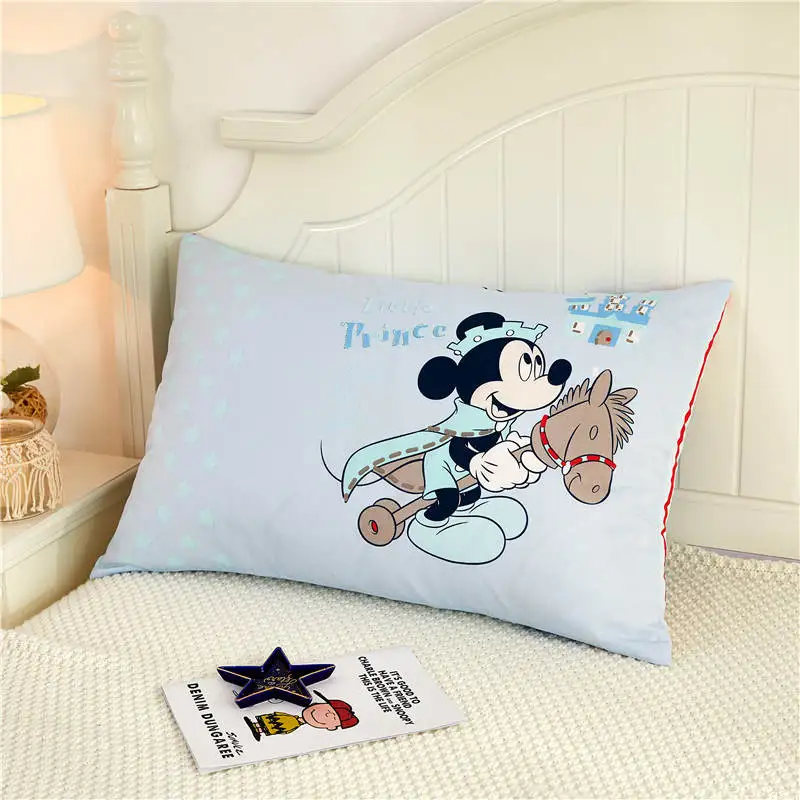 046 Чехол для подушки disney для девочек, украшение для спальни, хлопковая наволочка с объемным принтом Винни-Пуха, Микки, Минни Маус, принцессы - Цвет: 046