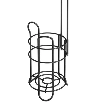

Freestanding Toilet Paper Roll Holder Stand Rack Dispenser with Storage Shelf