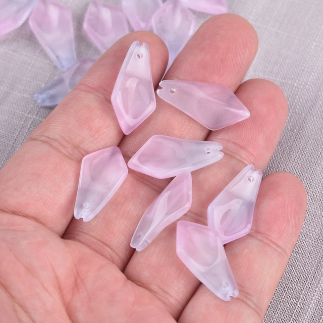 Acrylic Butterfly Beads 15x13mm 1.5mm Hole Resin Butterfly Beads Butterfly  Charms Butterfly Jewelry Butterfly Necklace 20 Pcs 