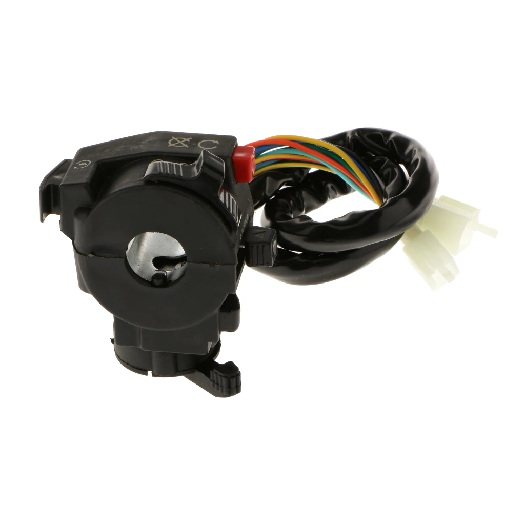 

Motorcycle ATV 7/8" Handlebar Turn Signal Headlight Electrical Start Switch