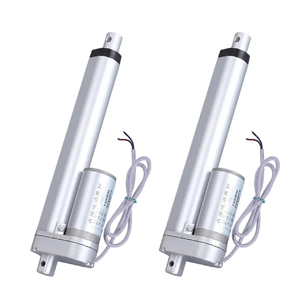 1 * РЧ пульт дистанционного управления + 2 Линейный привод 12 в 50 мм 100 150 200 250 ход