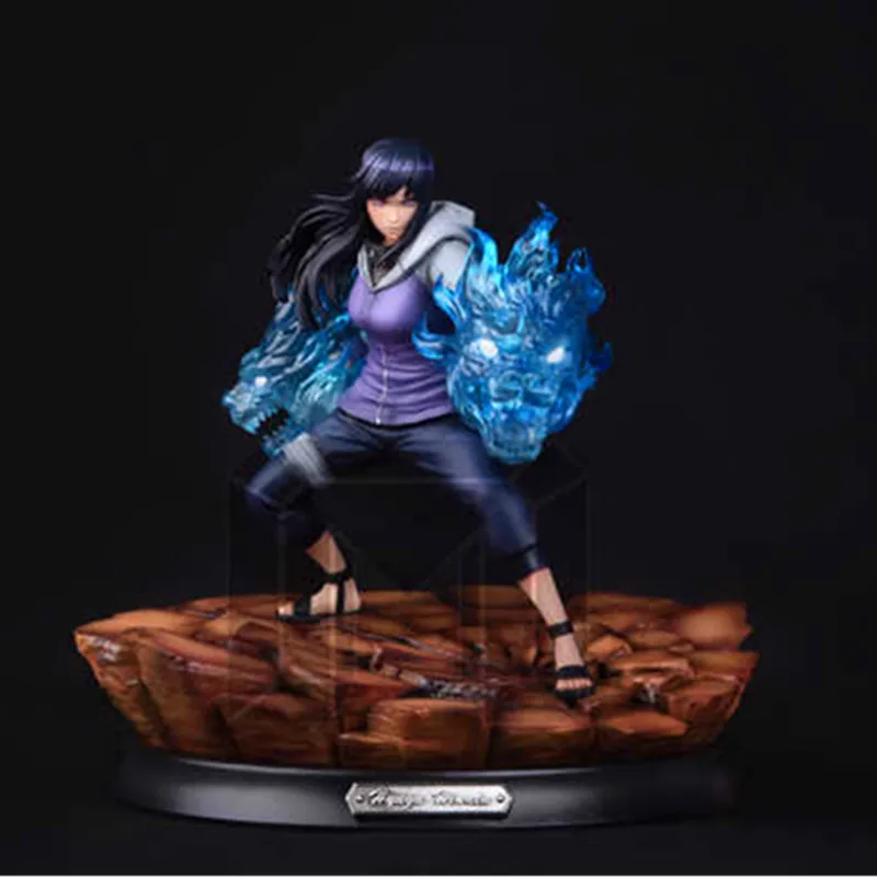 Наруто Hyuga Hinata Uzumaki Наруто Hyuga Ichizoku GK статуя смолы фигурка Коллекция Модель игрушки X4164 - Цвет: A
