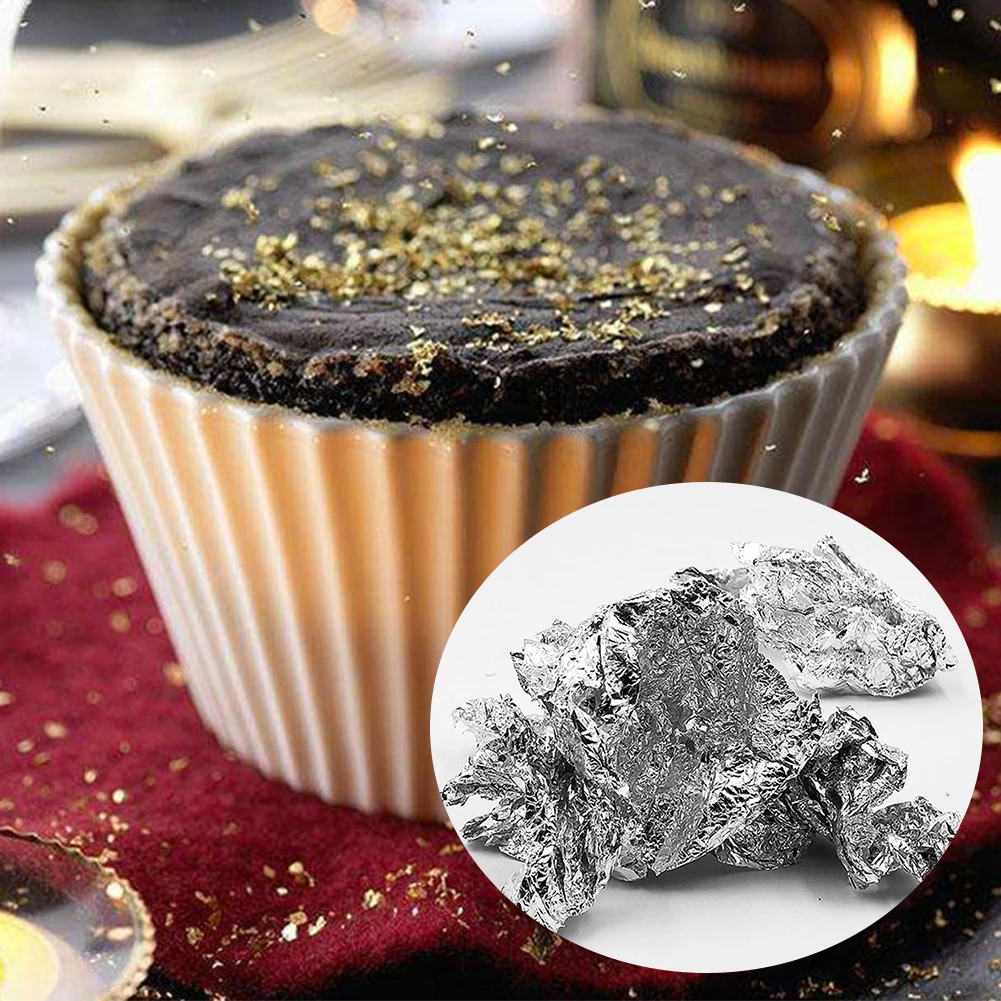 Торт DIY десерт кухня легко наносится для домашнего приготовления многоцелевой имитация серебряной фольги инструмент для украшения выпечки бумажный обеденный