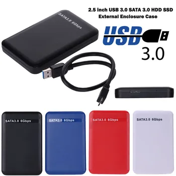 

2.5 Inch USB 3.0 SATA Hard Drive External Enclosure 3TB 6Gbps HDD SSD Disks Box Case JHP-Best