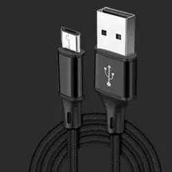 Black Cafele USB кабель 2A Быстрая зарядка 1,5 метров нейлоновый переплет одна голова строка данных для IPhone X Xs Max Ipad IPhone 6 зарядное устройство - Цвет: Black